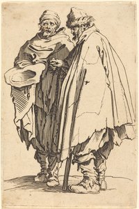 Blinder Bettler und Begleiter, ca. 1622