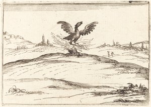 Brennender Phönix von Jacques Callot