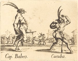 Cap. Babeo und Cucuba von Jacques Callot