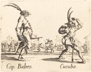 Cap. Babeo und Cucuba von Jacques Callot