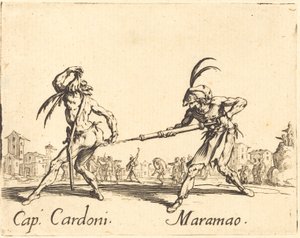 Cap. Cardoni und Maramao von Jacques Callot