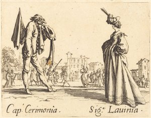 Cap. Cerimonia und Siga. Lavinia von Jacques Callot