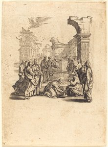 Christus wäscht die Füße der Apostel, ca. 1624-1625