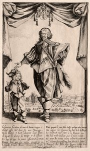 Claude Deruet und sein Sohn, 1632 von Jacques Callot