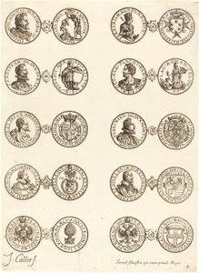 Münzen [Tafel 8] von Jacques Callot