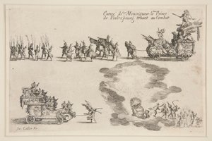 Kampf an der Barriere, Einzug des Prinzen von Plaltzbourg