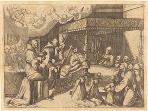Tod der Königin von Jacques Callot