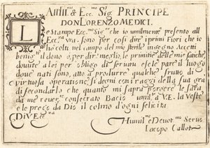 Widmung an Don Lorenzo de