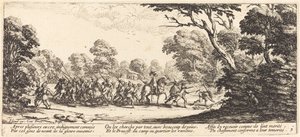 Entdeckung der kriminellen Soldaten, ca. 1633
