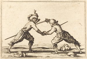 Duell mit Schwertern