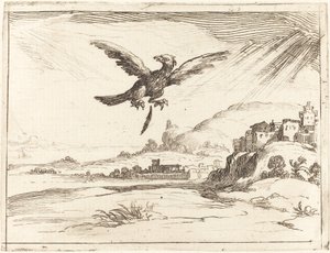 Adler verliert eine alte Feder, 1628