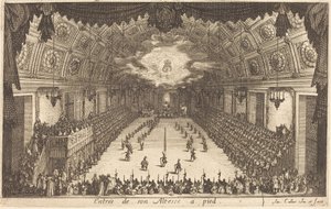 Einzug Seiner Hoheit zu Fuß, 1627