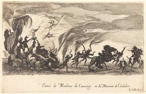Einzug von M. de Couvonge und M. de Chalabre von Jacques Callot