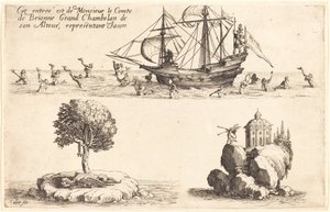 Einzug des Grafen von Brionne, Großkämmerer Seiner Hoheit, als Jason von Jacques Callot