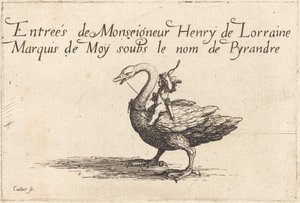 Einzug von Monseigneur Henry de Lorraine, Marquis de Moy, unter dem Namen Pirandre