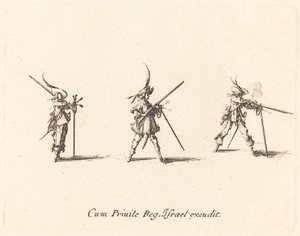 Musketenschuss von Jacques Callot