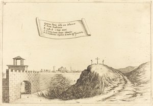 Vier Teile der Via Dolorosa von Jacques Callot