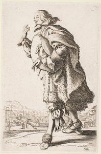Verbeugender Herr, aus der Serie „Der Adel von Lothringen“