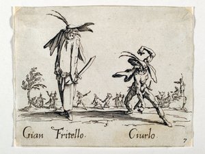 Gian Fritello und Ciurlo, Figuren aus der Commedia dell