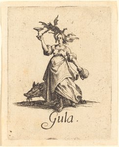 Völlerei von Jacques Callot