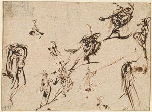 Gobbi und andere bizarre Figuren von Jacques Callot