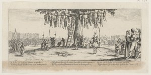 Hängung, Blatt 11 der Folge "Grauen des Krieges"