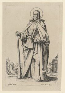 Heiliger Jakobus der Jüngere, Blatt 9 der Folge "Jesus, die zwölf Apostel und Maria"