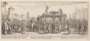 Das Rädern von Jacques Callot