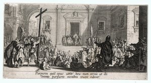 Die Große Passion, eine von 7 Gravuren (Gravur)