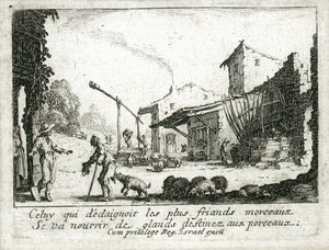 Das Leben des verlorenen Sohnes von Jacques Callot
