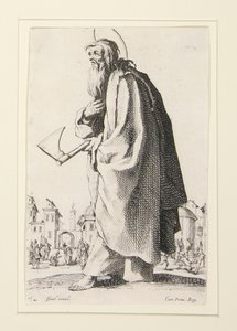 Die großen Apostel stehend, den Retter, die Selige und die heiligen Apostel Maria darstellend von Jacques Callot