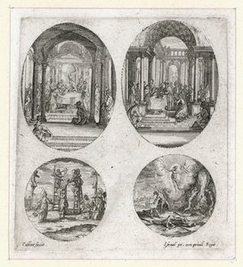 Die Wunder der Passion (Gravur) von Jacques Callot