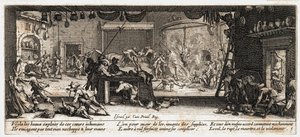 Die Elend und Leiden des Krieges von Jacques Callot