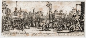 Die Elend und die Leiden des Krieges (Gravur) von Jacques Callot