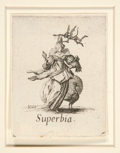 Les Peches Capitaux (Die sieben Todsünden): L von Jacques Callot