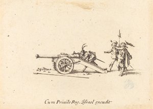 Das Laden der Kanone von Jacques Callot