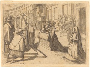 Hochzeit von Margarete von Österreich und Philipp III. von Jacques Callot