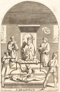 Das Martyrium des Heiligen Erasmus von Jacques Callot