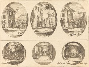 Geheimnisse der Passion von Jacques Callot