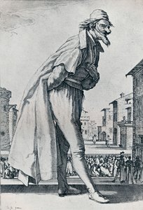 Nr. IV.- Der große Pantalon, um 1620-1635, 1924 von Jacques Callot