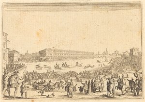 Piazza Presso alla Porta al Prato von Jacques Callot