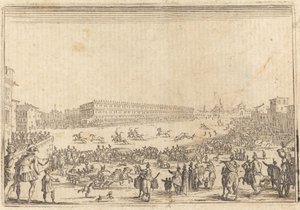 Piazza Presso alla Porta al Prato von Jacques Callot