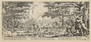 Rache der Bauern, Blatt 17 der Folge "Grauen des Krieges" von Jacques Callot