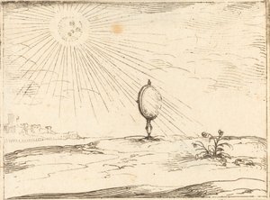 Sonnenstrahlen von Jacques Callot