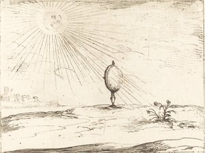 Strahlen der Sonne von Jacques Callot