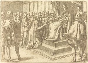 Empfang des Gesandten von Polen von Jacques Callot