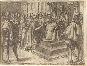 Empfang des Gesandten von Polen von Jacques Callot