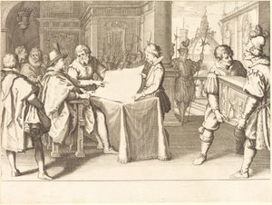 Restaurierung des Doms, Florenz, ca. 1614 von Jacques Callot