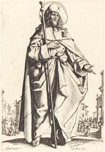 Heiliger Jakobus der Ältere von Jacques Callot