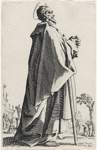Heiliger Matthäus aus Les Grands Apôtres, 1631 von Jacques Callot